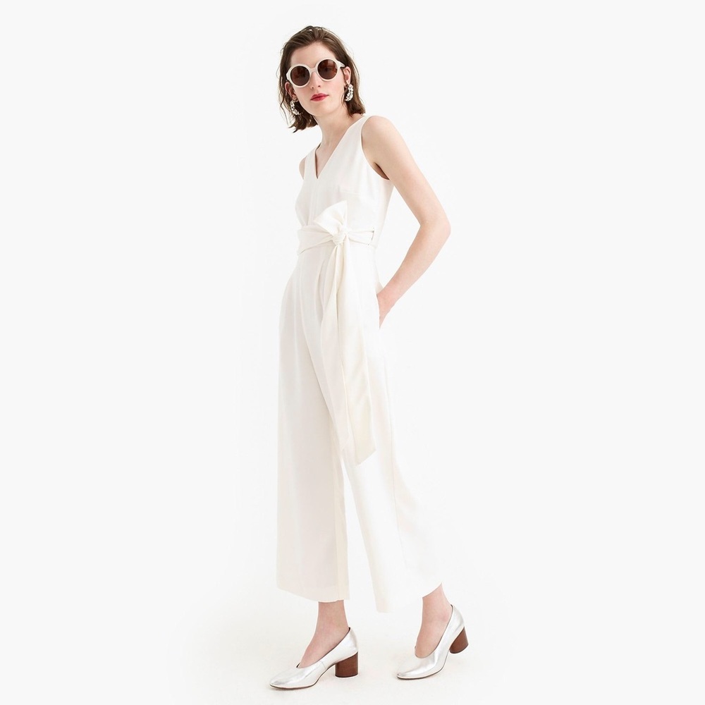 J. Crew wrap tie jumpsuit